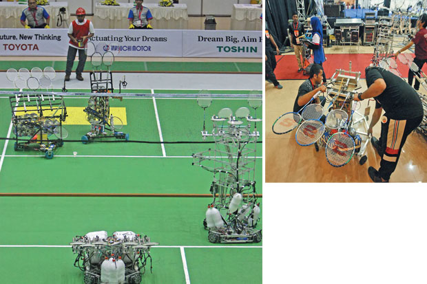 Vietnam Juarai Kontes Robot di UMY
