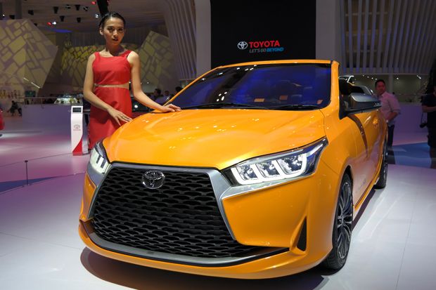 Toyota Tampilkan Yaris Legian dengan Desain dan Warna Elegan