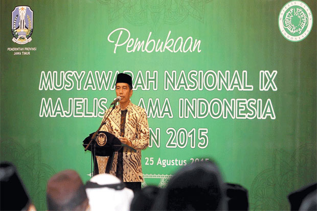 Jokowi Minta MUI Jadi Mitra Pemerintah