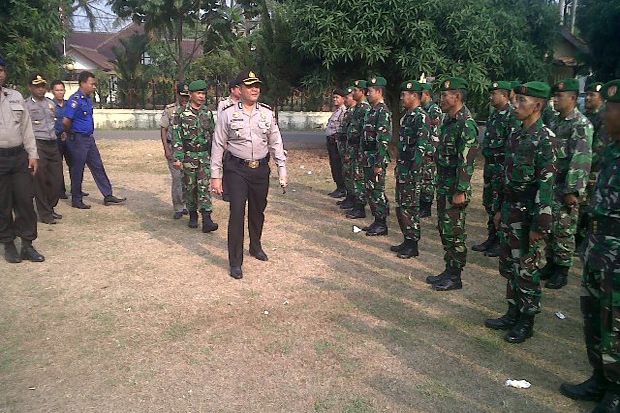 Ratusan TNI Bantu Pengamanan Pilkada Kabupaten Serang
