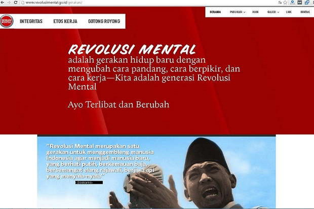 BPK Diminta Audit Dana Pembuatan Website Revolusi Mental