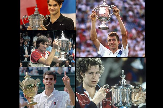 Lima Raja Tenis Tersukses di AS Terbuka