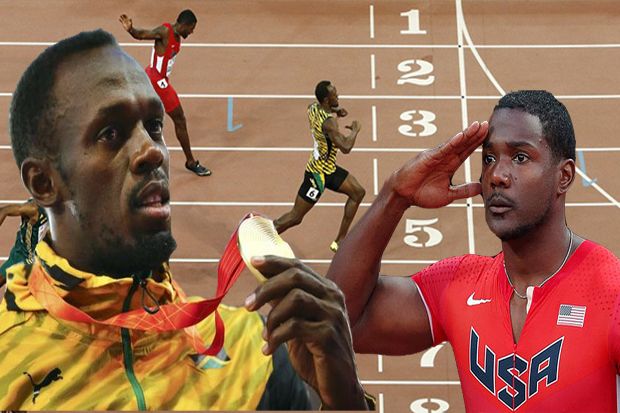 Bolt Ingatkan Gatlin Jangan Mimpi Bisa Kalahkan Dirinya