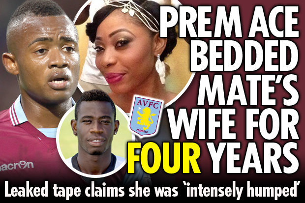 Striker Aston Villa Makan Istri Teman