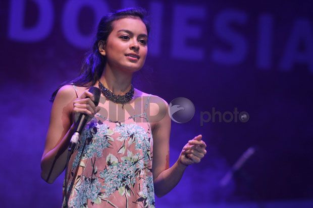 Eva Celia Gugup Saat Tampil di Indonesian Jazz Festival