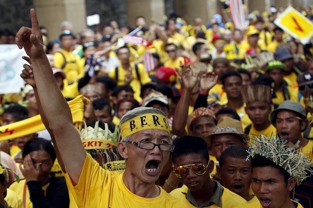 Malaysia Ancam Penjarakan Demonstran Anti Najib