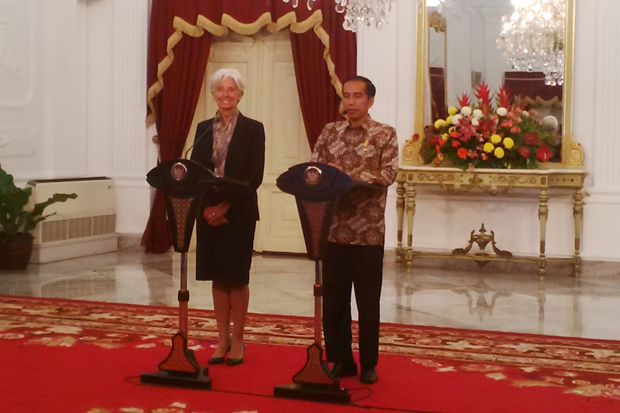 Ketemu Jokowi, Bos IMF Ingatkan Guncangan Ekonomi Global