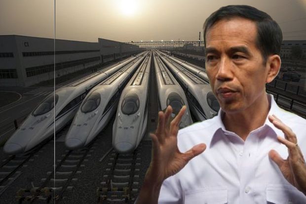 Nasib Proyek Kereta Cepat di Tangan Jokowi Besok