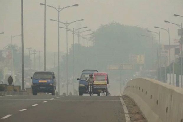 Kabut Asap Kembali Selimuti Medan