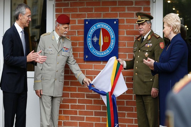 NATO Buka Pusat Militer di Lithuania