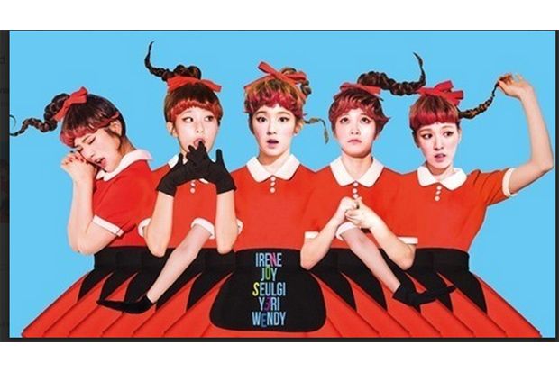 Red Velvet Tampil Seperti Boneka di The Red