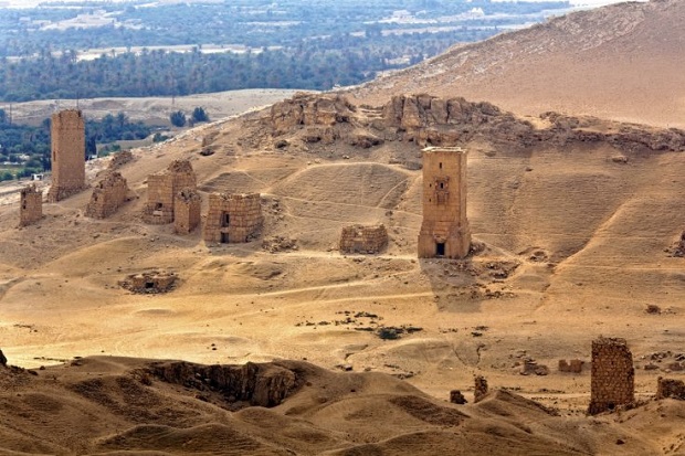 ISIS Ledakkan 3 Menara Kuburan Kuno di Palmyra
