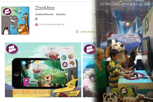 Aplikasi ZooMoo Mudahkan Anak Belajar Kenali Satwa