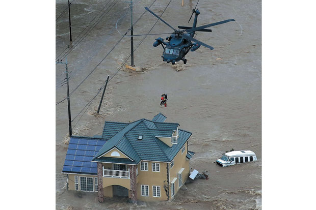 Banjir Bandang Terjang Jepang