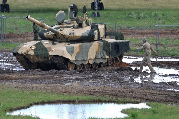 Rusia dan India Negosiasi soal Pasokan Tank Tempur T-90MS