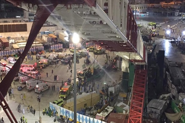 UPDATE: Tragedi Crane di Masjidilharam, 107 Wafat dan 238 Luka