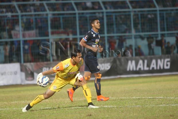 Fokus Arema Jaga Clean Sheet Lawan Bali United