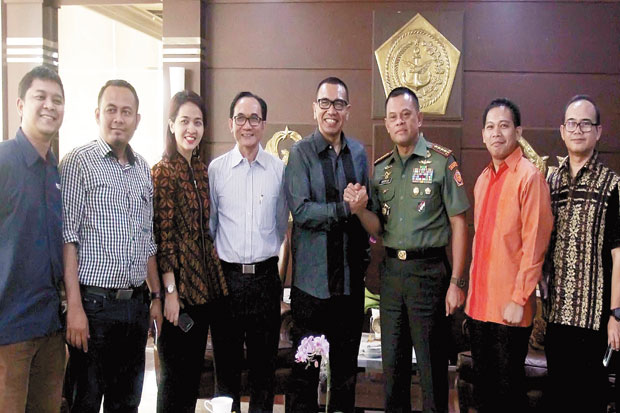 Panglima TNI-MNC Bahas Media dan Pertahanan