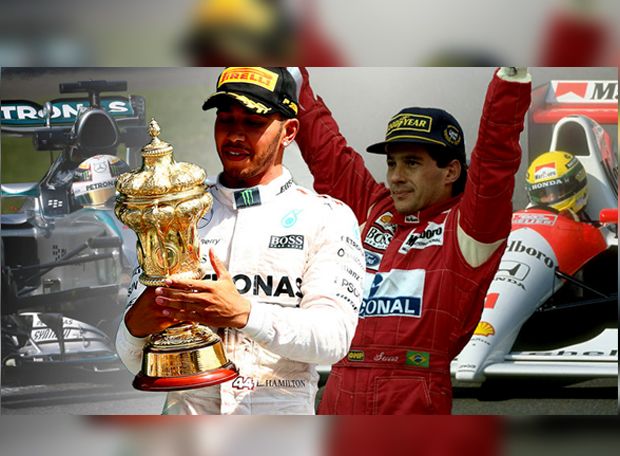 Hamilton Bidik Rekor Ayrton Senna