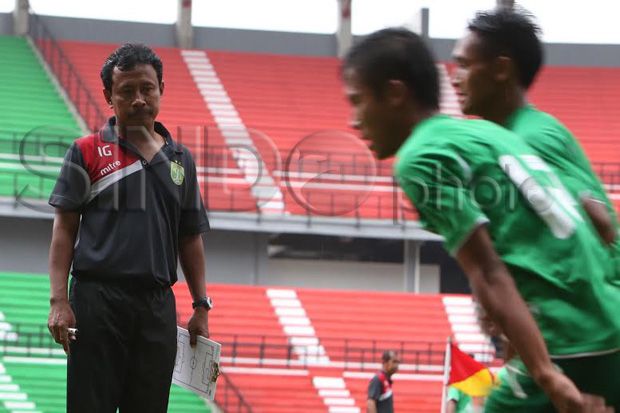 Persebaya United Simulasi Lawan Sriwijaya FC di GBT