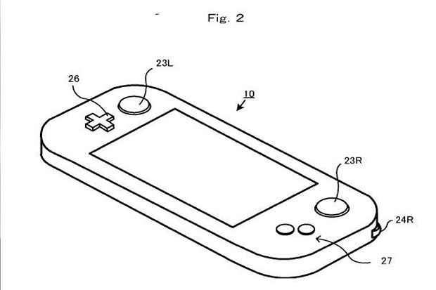 Nintendo Patenkan Controller dengan Rotating Tombol Bahu
