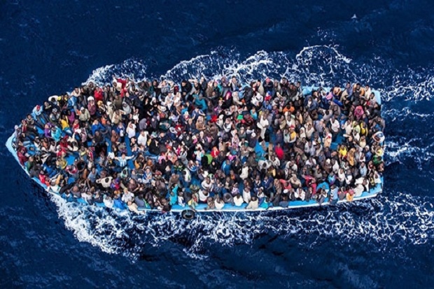Penjaga Pantai Italia Selamatkan 4.700 Imigran dari Pantai Libya