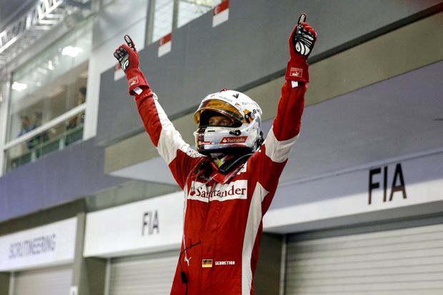 Vettel Lampaui Kemenangan Ayrton Senna
