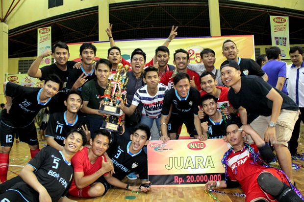 Adel FC Juara Inaco National Tournament Futsal 2015