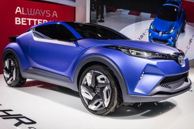 Toyota C-HR Akan Mengisi Line Up  Crossover