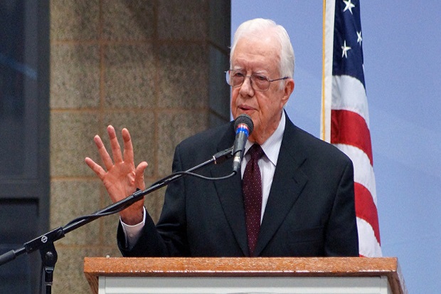 Jadi Capres Butuh Rp2,9 T, Jimmy Carter Nilai Demokrasi AS Mati