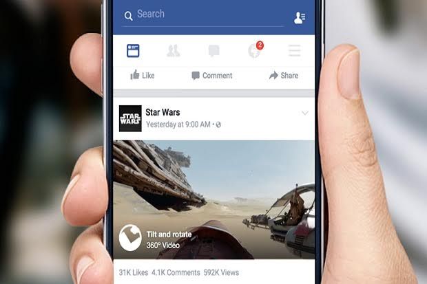 Facebook Kenalkan Fitur Menonton Video 360 Derajat