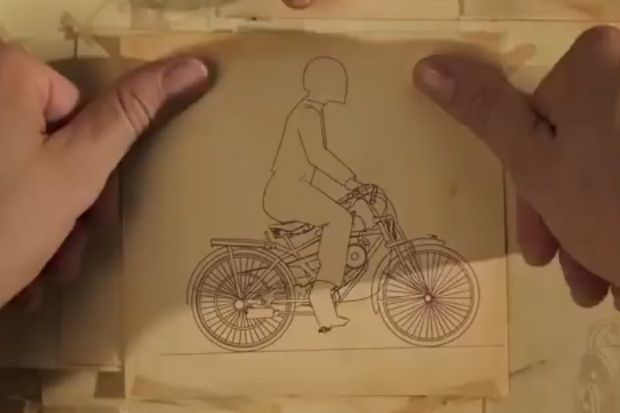 Honda Bikin Video Perjalanan Sejarah Habiskan 3.000 Kertas