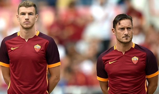 Totti dan Dzeko Cedera, Roma Krisis Penyerang Utama