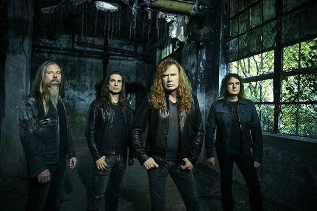 Megadeth Pasang Jam Hitung Mundur