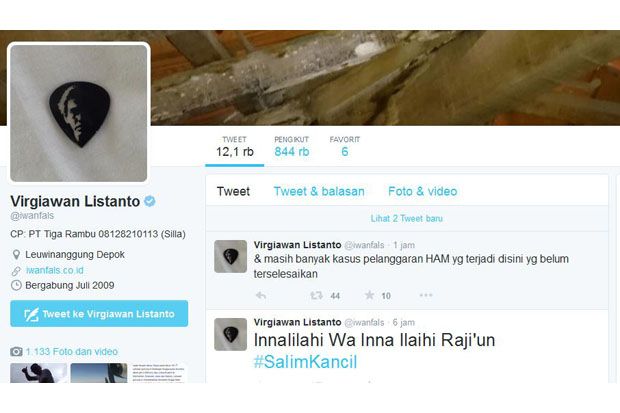 Iwan Fals Sorot Pembunuhan Aktivis Tambang