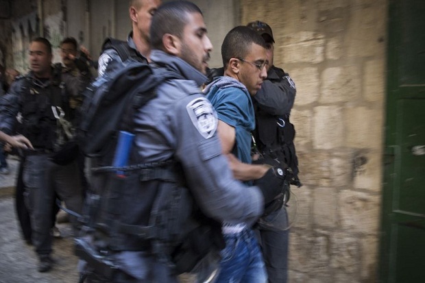 Polisi Israel Tangkap 7 Warga Palestina