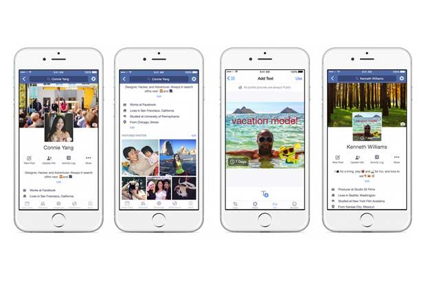 Facebook Tambah Video Profil Mobile