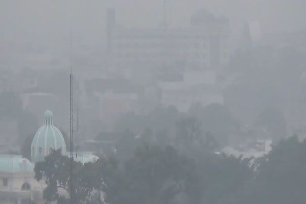 Kabut Asap Selimuti Medan, Jarak Pandang Penerbangan 800 Meter