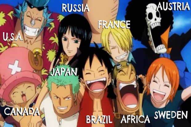 Wah, Karakter One Piece Tak Melulu WN Jepang!