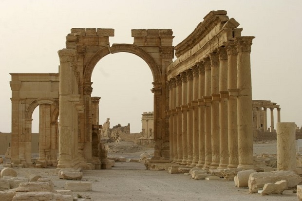 ISIS Hancurkan Arc of Triumph Era Romawi Berusia 2.000 Tahun