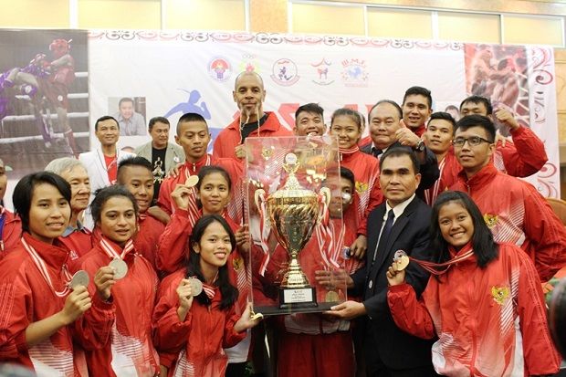 Indonesia Juara Umum Asian Muay Championship 2015