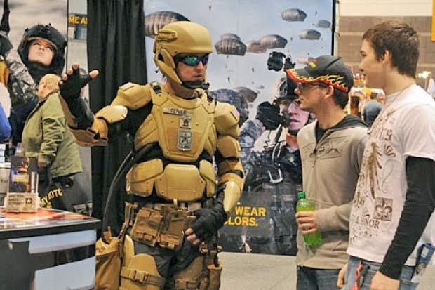 Tentara Amerika Buat Baju Iron Man untuk Perang