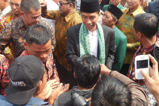 Jokowi Teken Keppres Hari Santri Nasional