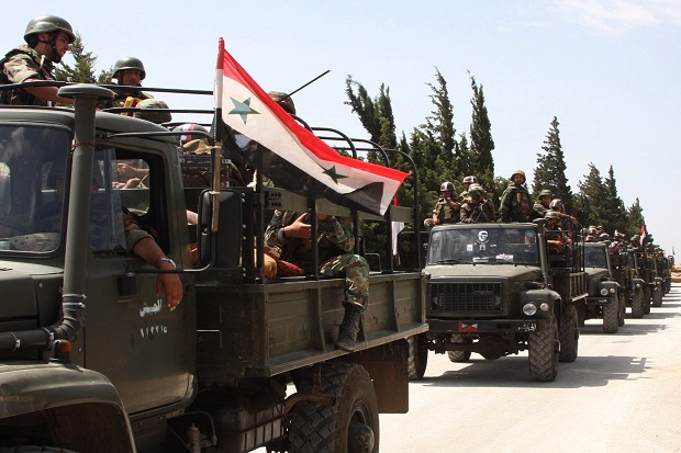 Dibantu Iran dan Hizbullah, Tentara Suriah Serbu ISIS