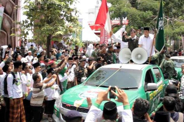 Kirab Laskar Jihad Diberangkatkan dari Surabaya ke Jakarta