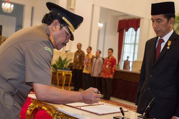 Istana Ungkap Alasan Jaksa Agung Temui Jokowi Lewat Samping