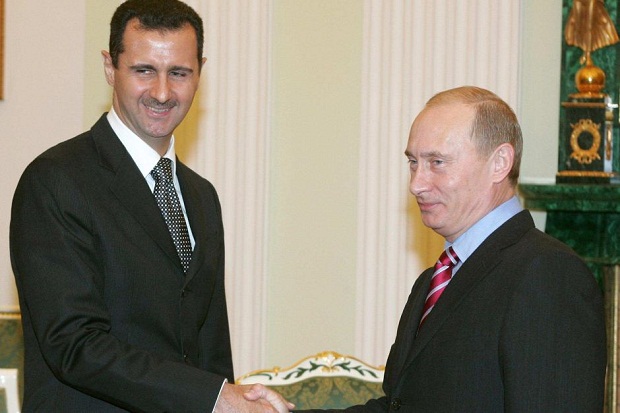 Bertemu Putin, Assad Ucapkan Terima Kasih