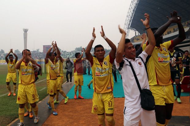 Hore, Sriwijaya FC Terima Pencairan Hadiah Piala Presiden