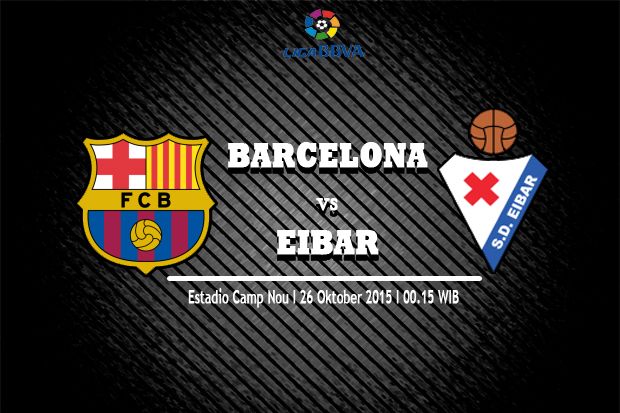 Preview Barcelona vs Eibar: Misi Kejar Los Blancos