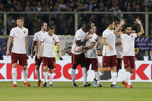 Tumbangkan Fiorentina, AS Roma Puncaki Liga Italia